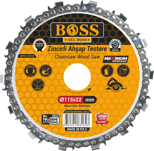 DMAX ZİNCİRLİ TESTERE 180 MM